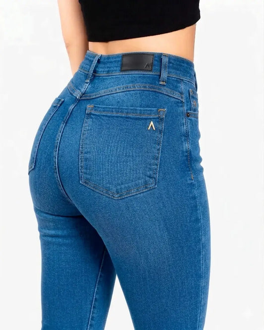 Skinny Jeans Efecto Cirujia + Realce 🍑